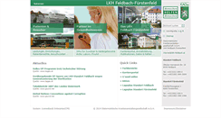 Desktop Screenshot of lkh-feldbach.at
